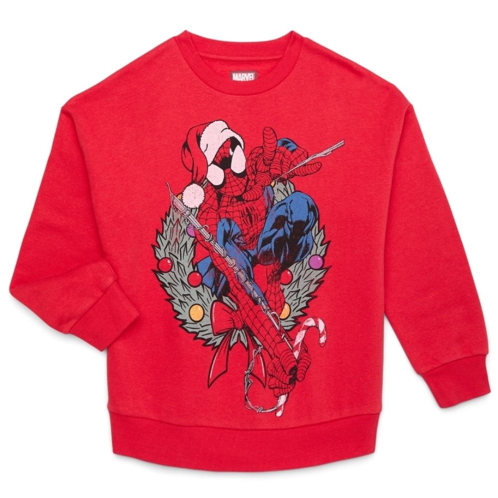 Kids Spiderman Christmas Sweater Medium (8)